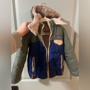 Patagonia toddler reversible winter coat